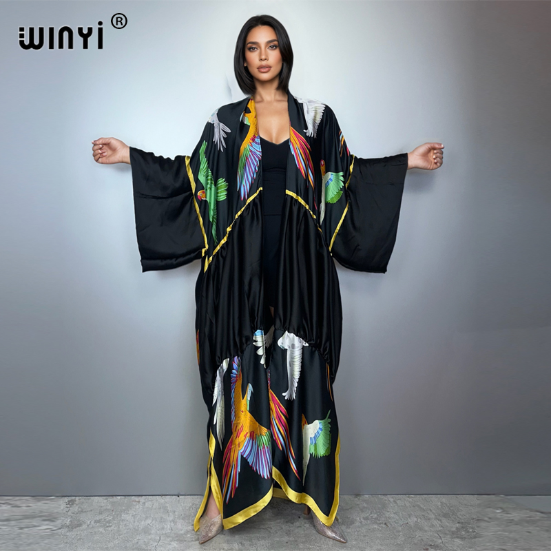Kaftan Women Boho - WINYI kimono maxi w stylu boho,